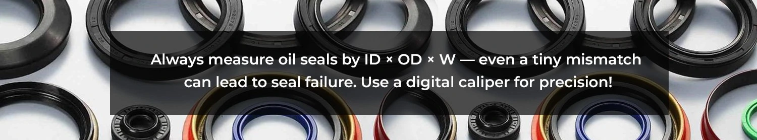 Measuring Oil Seals